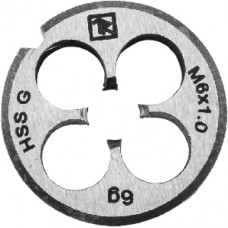 Плашка метрическая М 3 х 0,5 d = 20 х 5 мм HSS Thorvik D-Combo MD305