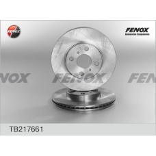 Диск тормозной Toyota Yaris 1.0-1.5 99- 43512-0D030 Fenox TB217661