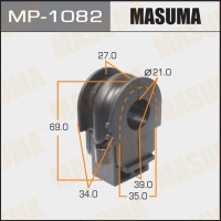 Втулка стабилизатора Nissan Qashqai (J10) 06-13, Juke 10- переднего D=21 MASUMA MP-1082