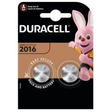 Батарейка CR 2016 Duracell 2 шт. 91563