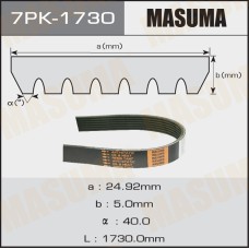 Ремень поликлиновый 7PK1730 MASUMA