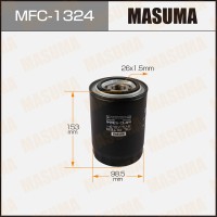 Фильтр масляный MMC Pajero 94-, Canter 97-, Challenger II 08-, L200 IV 07- 2,8TD/ 3,2D 00- MASUMA MFC-1324