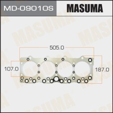Прокладка ГБЦ Isuzu (4BE1,4BG1,4BG2) толщина 1,41 MASUMA MD-09010S