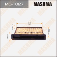 Фильтр салона Subaru Forester (SK) 18-, Impreza 16-, XV 17- Masuma MC-1027