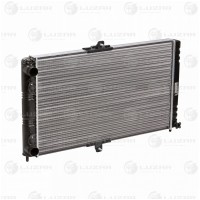 Радиатор охлаждения ВАЗ 2110-12 алюминий инжекторный Luzar LRc 0112