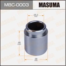 Поршень суппорта MASUMA MBC0003 MITSUBISHI LANCER CS 2000-2009//MB857613