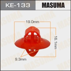 Клипса MASUMA KE-133 упаковка 10 шт. KE-133