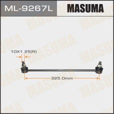 Стойка стабилизатора Honda Civic (FB) 12- переднего MASUMA левая ML-9267L