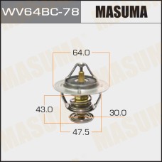 Термостат Honda Accord -02, Stream MASUMA WV64BC-78