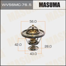 Термостат Mitsubishi Pajero, Lancer, Fuso MASUMA WV56MC-76.5