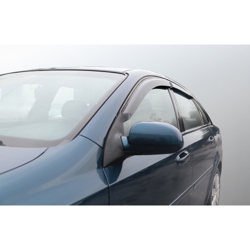 Дефлекторы на боковые стекла Chevrolet Lacetti седан 2004 накладные неломающиеся 4 шт. Voron Glass ДЕФ00225