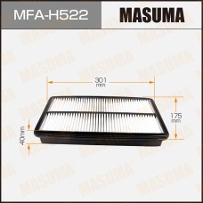 Фильтр воздушный Honda Pilot 09- MASUMA MFA-H522