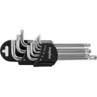 Набор ключей Torx г-образных 9 пр. Т10-Т50 Ombra 953009