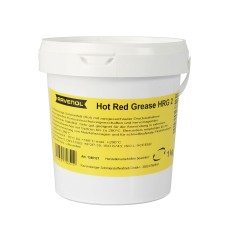 Смазка RAVENOL 4014835756519 /134012100103999/ Hot Red Grease HRG 2 ( 1кг) красного цвета, на основе минеральн
