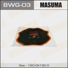 Заплатка кордовая для боковых порезов D=130 мм 2 слоя корда MASUMA BWG-03