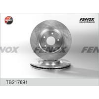 Диск тормозной FENOX TB217891 NISSAN QASHQAI 2.0/KALEOS 2.5 320*28
