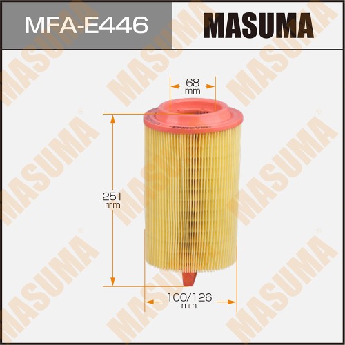 Фильтр воздушный MASUMA MFAE446 LHD MERCEDES-BENZ E-CLASS (W212), E-CLASS COUPE (C207)(1/24)