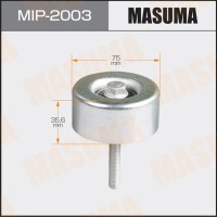Ролик приводного ремня Nissan Teana (J32, L33) 08-, Maurano (Z51) 07-14 направляющий Masuma MIP-2003