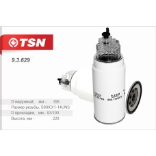Фильтр топливный в сборе с крышкой К-З 43118,43253,4326 свыше 150кВт TSN 9.3.629