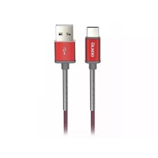 Кабель HD. USB 2.0 - USB Type-C 1,2 м, 2.1А, красный, OLMIO 038839