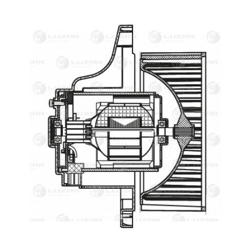 Двигатель отопителя LUZAR LFh0822 Elantra (00-) (тип Doowon)