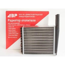 Радиатор отопителя ВАЗ 2111 алюминий увеличен.теплоотдача ДЗР