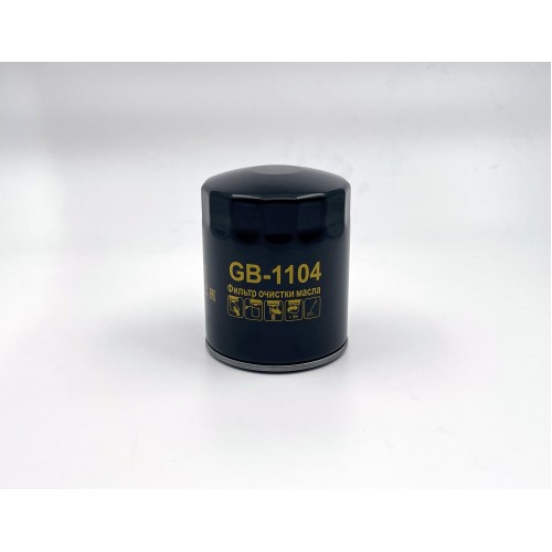 Фильтр масляный BIG FILTER GB1104 MITSUBISHI Pajero I- III 2.5 D/TD 89-, L200-400 86-, MAZDA E-Serie 2.5 D 96-, KIA