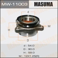 Ступица Toyota HiAce 04- передняя Masuma MW-11003