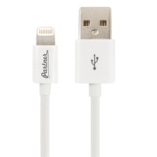 Кабель USB для Apple 8pin 1 м MFI белый Partner
