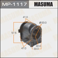 Втулка стабилизатора Mazda 6 (GH) 07-13 переднего MASUMA MP1117
