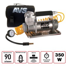 Компрессор AVS Turbo KS900 90 л/мин до 10 атм 350 Вт