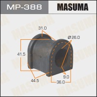 Втулка стабилизатора Toyota Mark II 00-07 переднего MASUMA MP-388