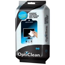 Салфетки влажные Opti Clean для экранов всех типов 90 шт. 48132