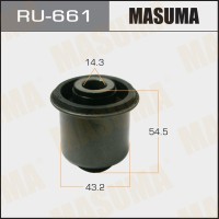 Сайлентблок рычага Nissan Pathfinder (R51) 05-14, Navara 05- переднего верхнего MASUMA RU-661