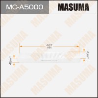 Фильтр салона MASUMA JEEP/ GRAND CHEROKEE/ V2700, V3000, V3700 01- (1/40)