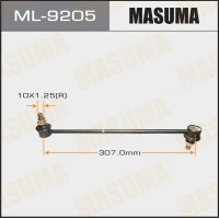 Стойка стабилизатора Mazda (BK) 03-08, 5 (CW) 10-; Ford Kuga 08-12 переднего MASUMA ML-9205