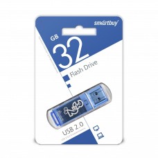 Флэш USB 32Gb Smart Buy Glossy series Blue