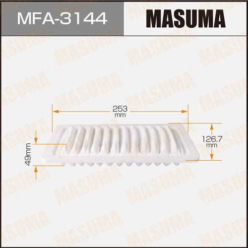 Фильтр воздушный Mitsubishi Colt 02-12 MASUMA MFA-3144