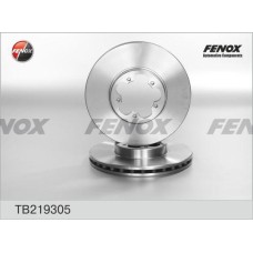 Диск тормозной Ford Tranzit 06 - передний вентилируемый 300 х 28 M10 х 1.5 Fenox TB219305