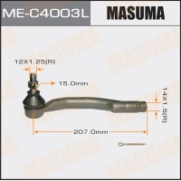 Наконечник рулевой Mazda 6 (GH) 07-12 MASUMA левый MEC4003L