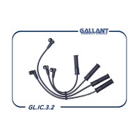 Провода в/в Lada Largus, Renault Logan, Sandero 1,4-1,6 8 клапанов (силикон) Gallant GL.IC.3.2