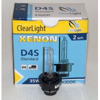 Лампа D4S 4300K ксеноновый свет Clearlight