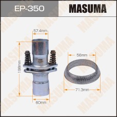 Демпферное соединение глушителя D60, d57.4, L200 Masuma EP-350