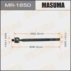 Тяга рулевая Mazda 3 (BK, BL) 03-13, 5 (CR, CW) 05-15 MASUMA MR1650