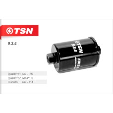 Фильтр топливный ВАЗ 2104-07 2108-09 2110-15 2121 инжектор гайка TSN 9.3.4