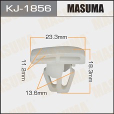 Клипса MASUMA KJ-1856 упаковка 10 шт. KJ-1856