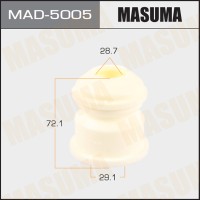 Отбойник амортизатора MASUMA 29.1 x 28.7 x 72.1 Civic 08- передний MAD-5005