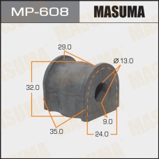 Втулка стабилизатора Honda Accord (CF) 97-02, CR-V 02- заднего MASUMA MP-608