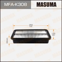 Фильтр воздушный MASUMA MFAK308 LHD HYUNDAI/ GETZ/ V1100, V1400, V1500, V1600 02- (1/40)