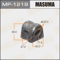 Втулка стабилизатора MASUMA MP1219 (2шт. в упаковке, цена за 1шт.) / front / CIVIC [ уп.2 ]